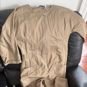 Rebecca Minkoff Tan Jumpsuit